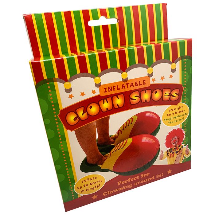 INFLATABLE CLOWN SHOES